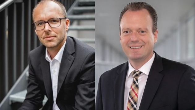 Thomas Goldbloom, neuer Direktor Gebrauchtwagen, und Marcus Hoffmann, neuer Chef der Mehrmarken-Leasinggesellschaft bei Stellantis - Quelle: Stellantis